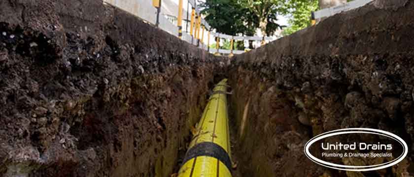 drain excavation london